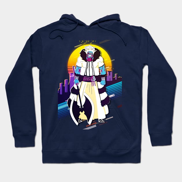 Baraggan Louisenbairn - Bleach Hoodie by 80sRetro